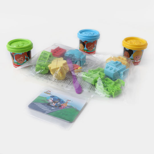 Fisher Price Super City 3D Clay Play Set