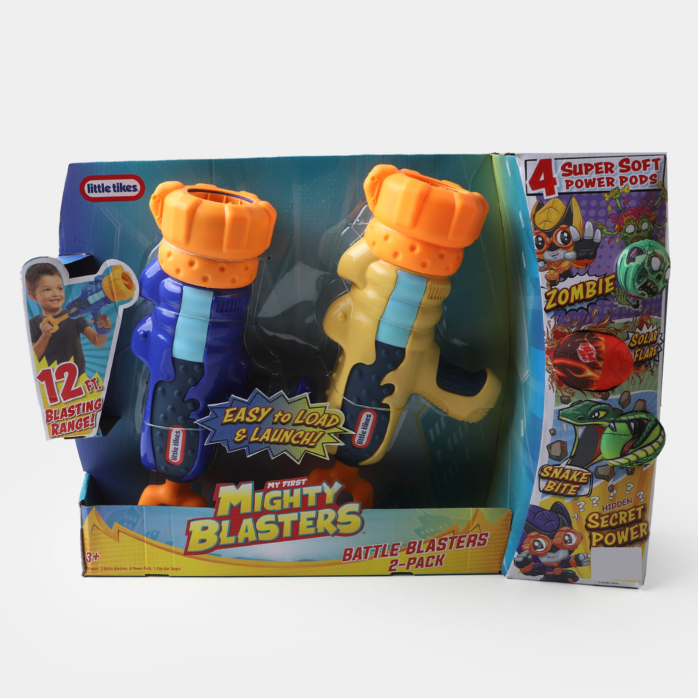 Kids Mighty Battle Blaster Toy 2-Pack