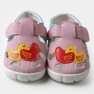 Soft & Comfort Girls Shoes BI-1 - Pink