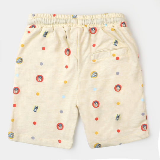 Boys Terry Short Character - Cream