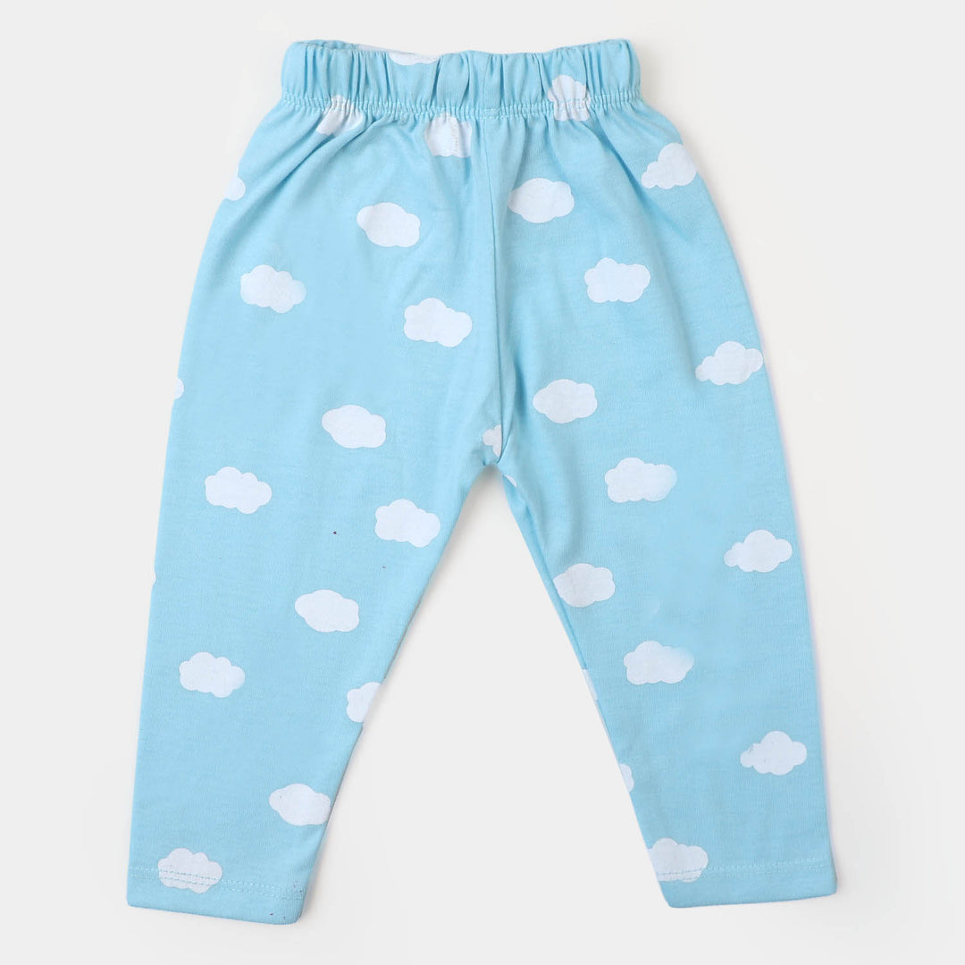 Infant Boys Cotton Night Suit Dreamer - Blue