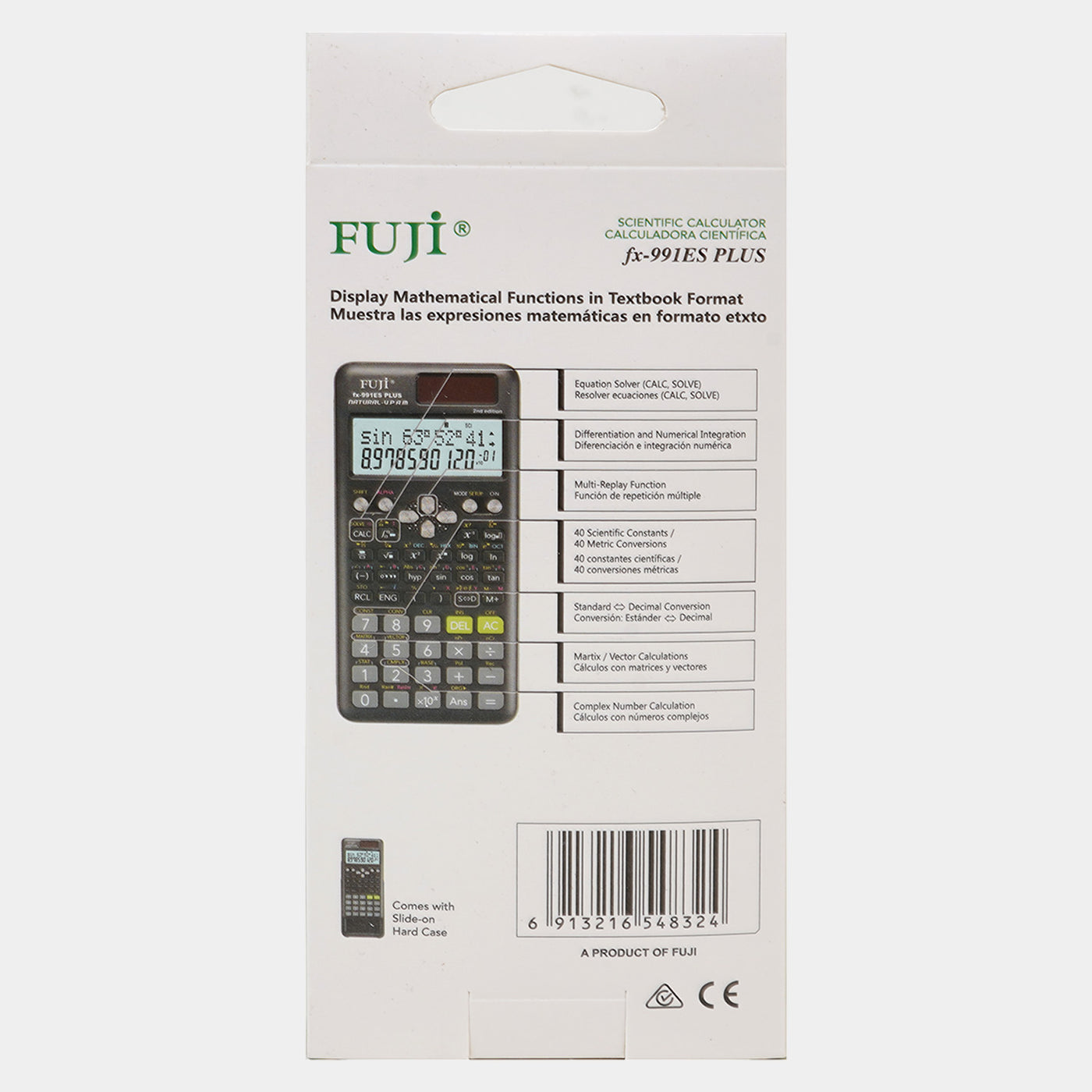 Fuji Calculator Black