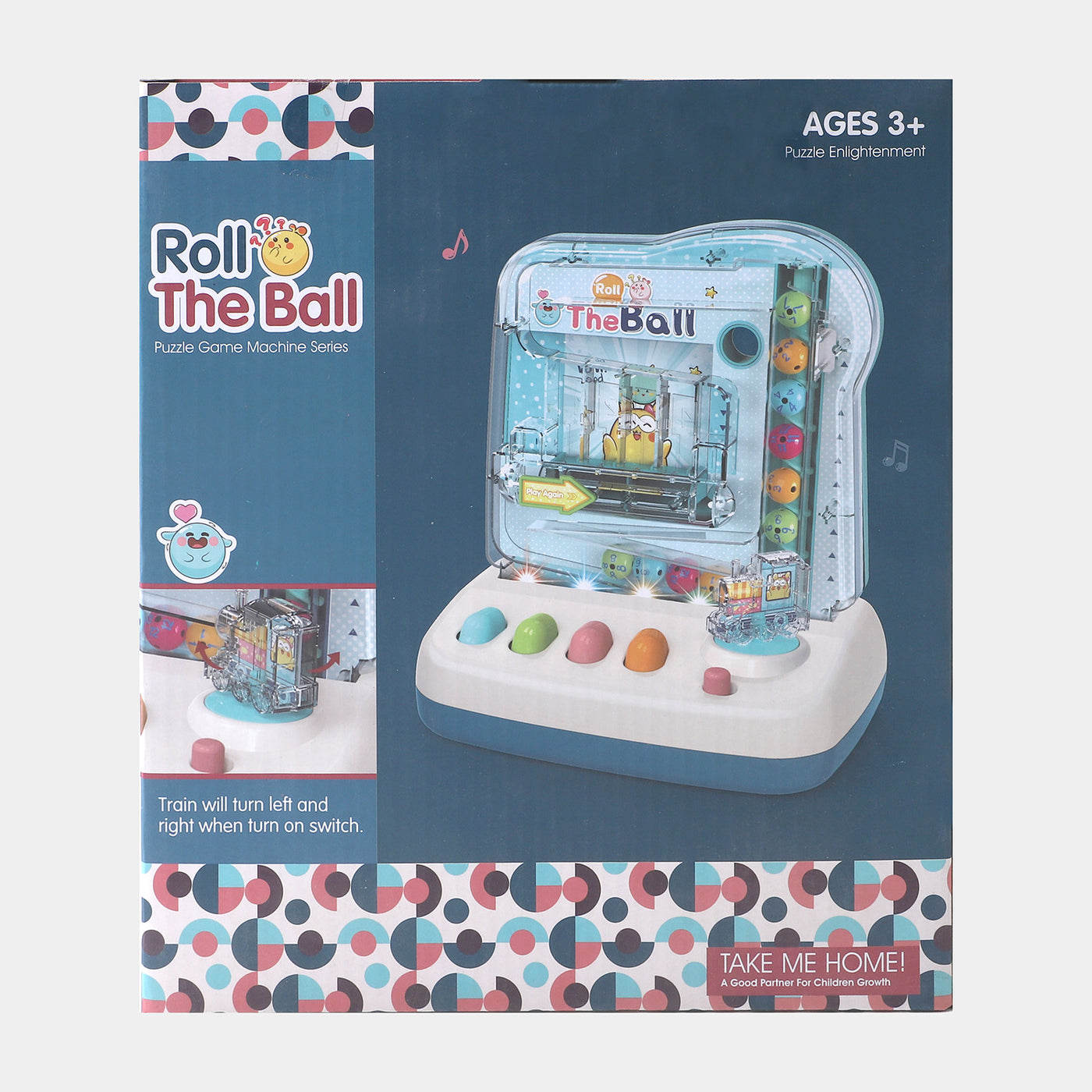 Roll The Ball Machine Board Game For Kids