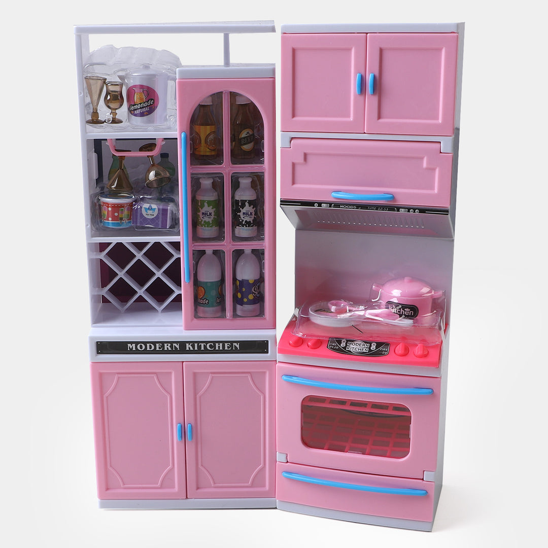 Little Cooking Kitchen Set Design For Kids