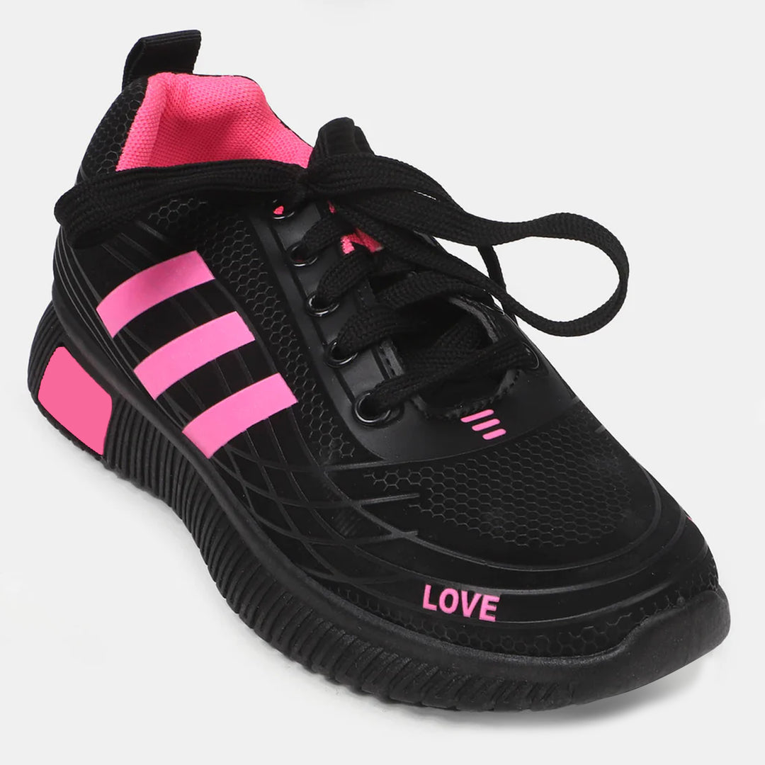 Teens Girls Joggers Shoes JG M4 Black Price in Pakistan Bachaa