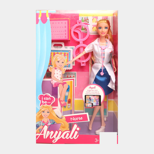 Nurse Doll Clinic Play Set Toy