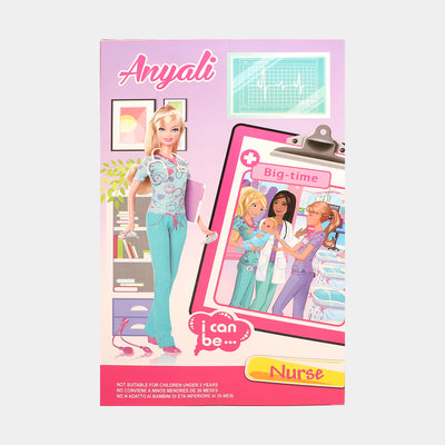 Nurse Doll Clinic Play Set Toy
