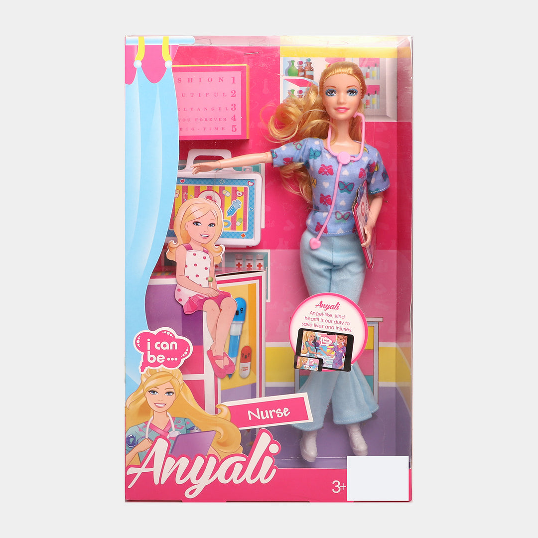 Nurse Doll Clinic Play Set Toy