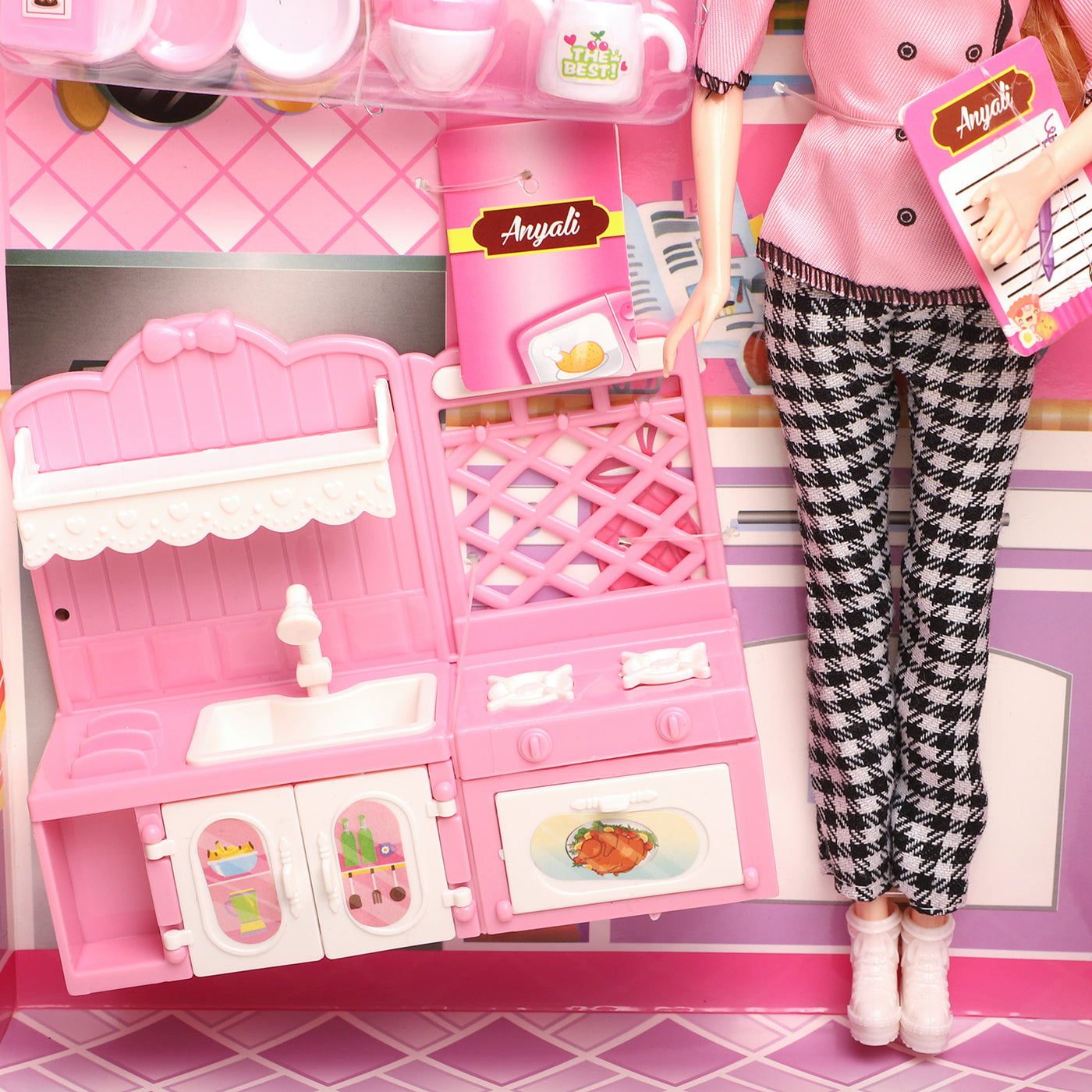 Super Doll Kitchen Play Set