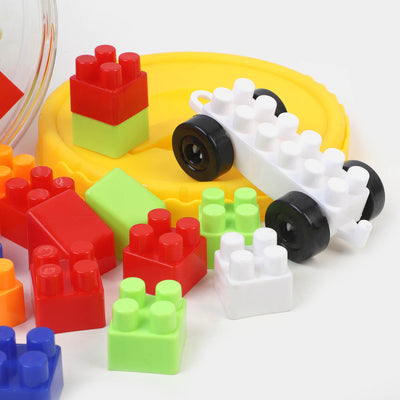 Kids Building Blocks Set Bucket | 55 PCs