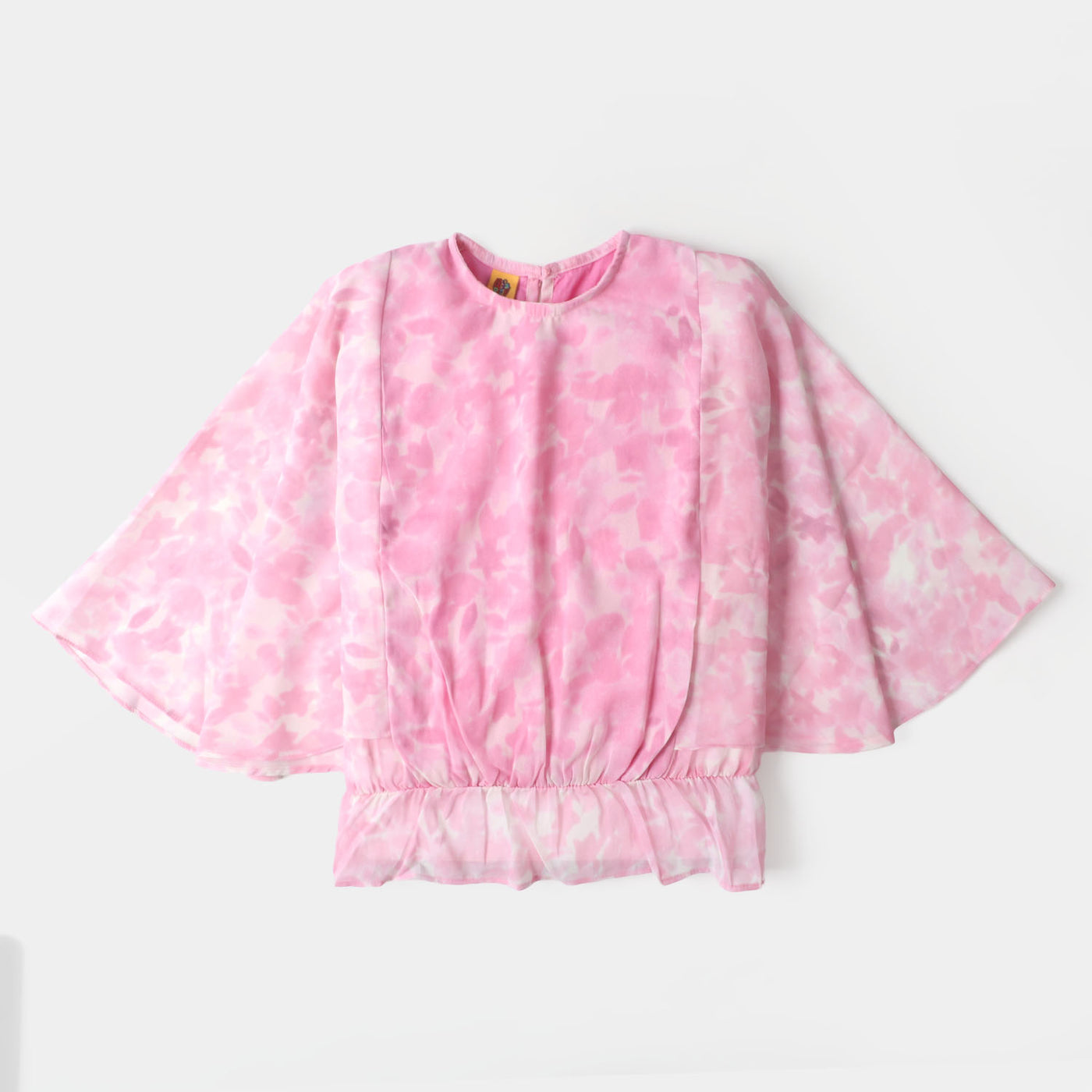 Girls Chiffon Casual Top - Pink