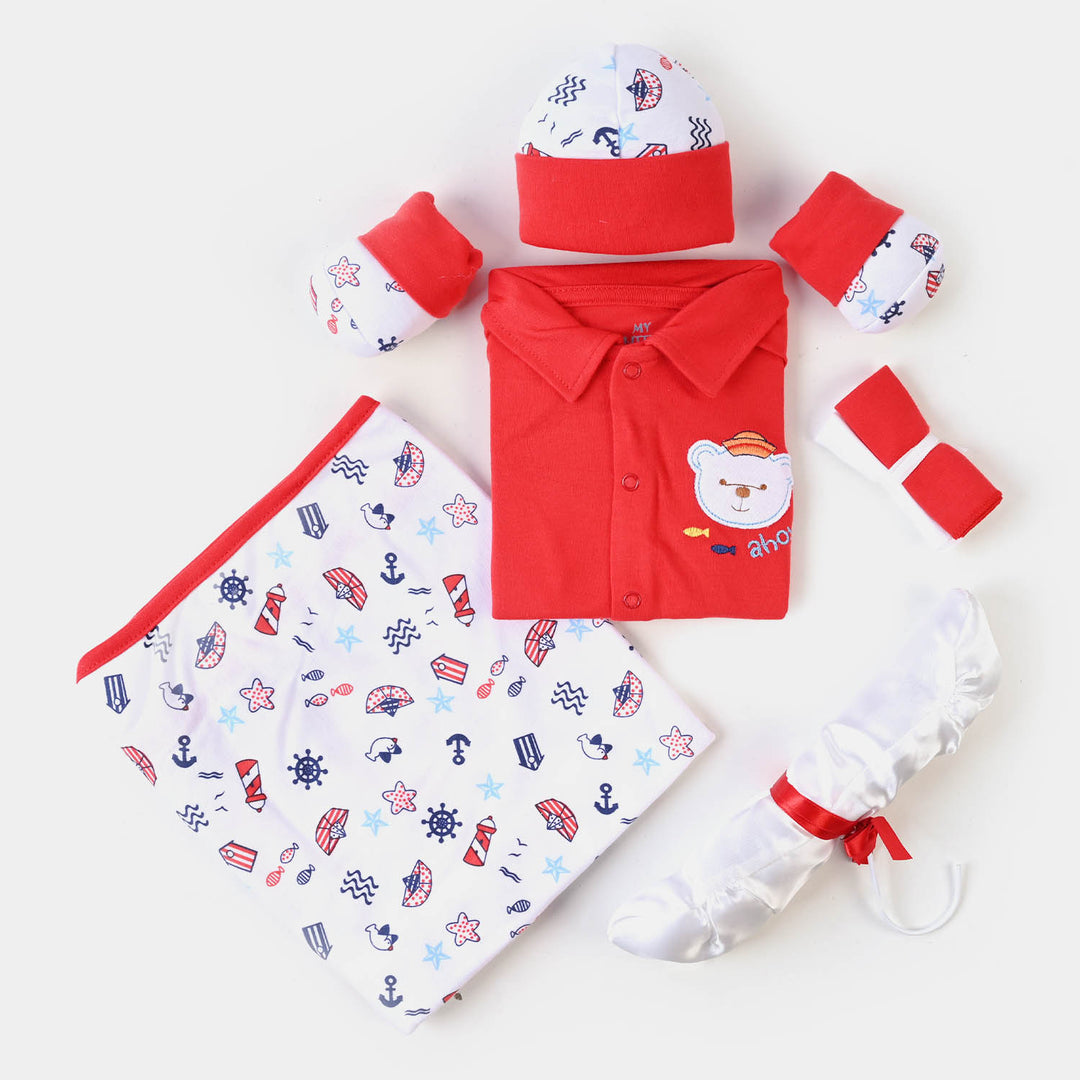 Infant Baby Cotton 7 PCs Set | 0-3Months