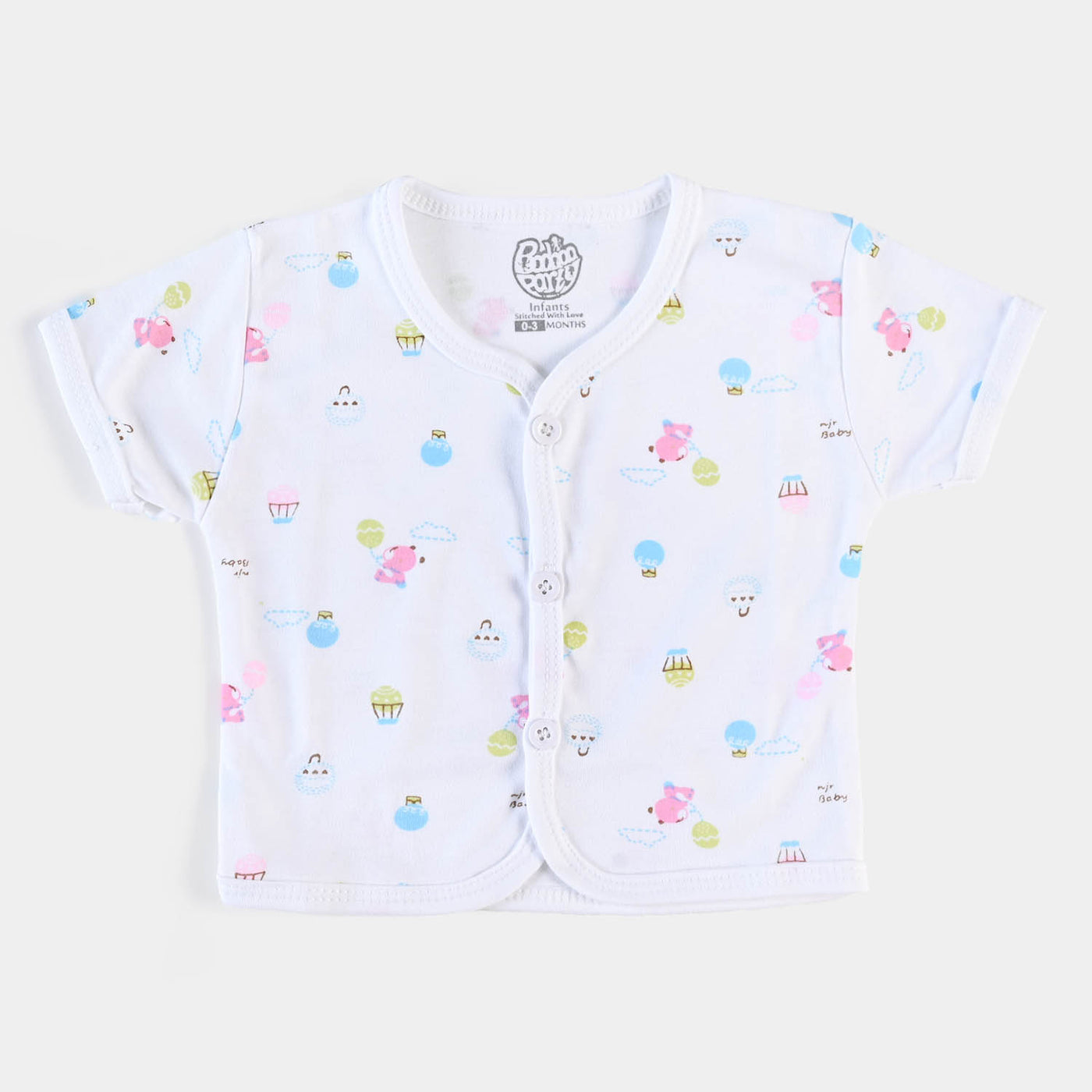 Infant Baby Cotton Summer Suit 4PCs