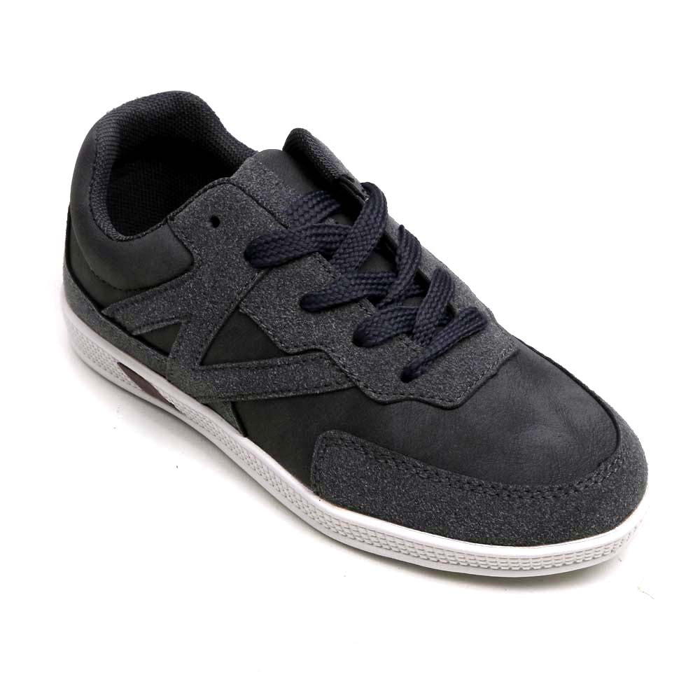 Casual Lace Up Sneakers For Boys - Grey