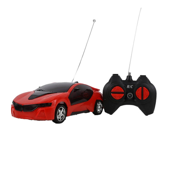 Stylish Remote Control Model Car - Red (888-3D)