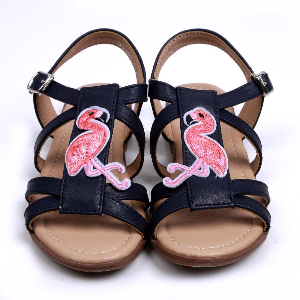 Flamingo Sandals For Girls - Navy (2020-29)