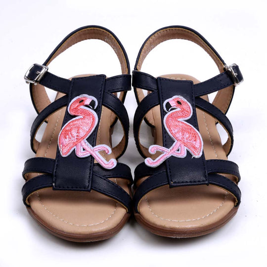 Flamingo Sandals For Girls - Navy (2020-29)