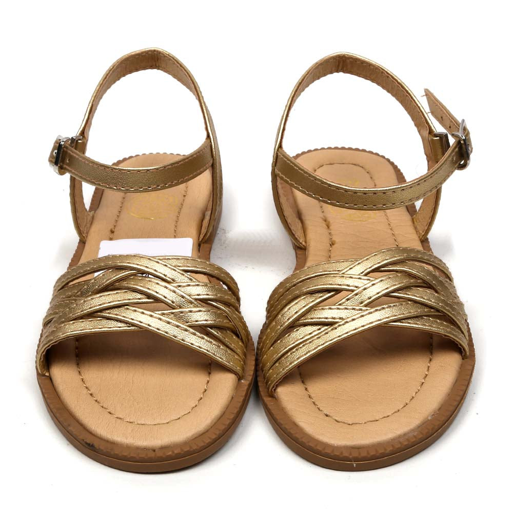 Sandal For Girls - Golden (2301)