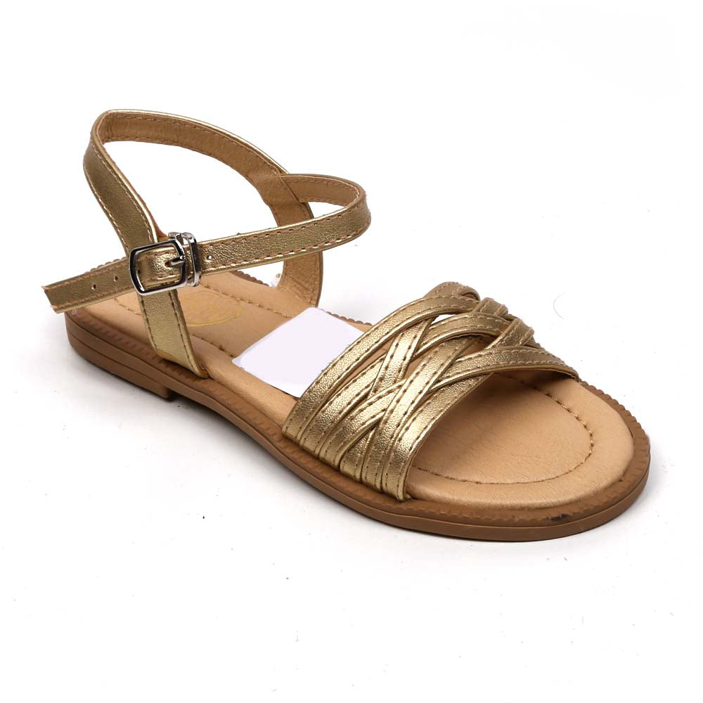 Sandal For Girls - Golden (2301)