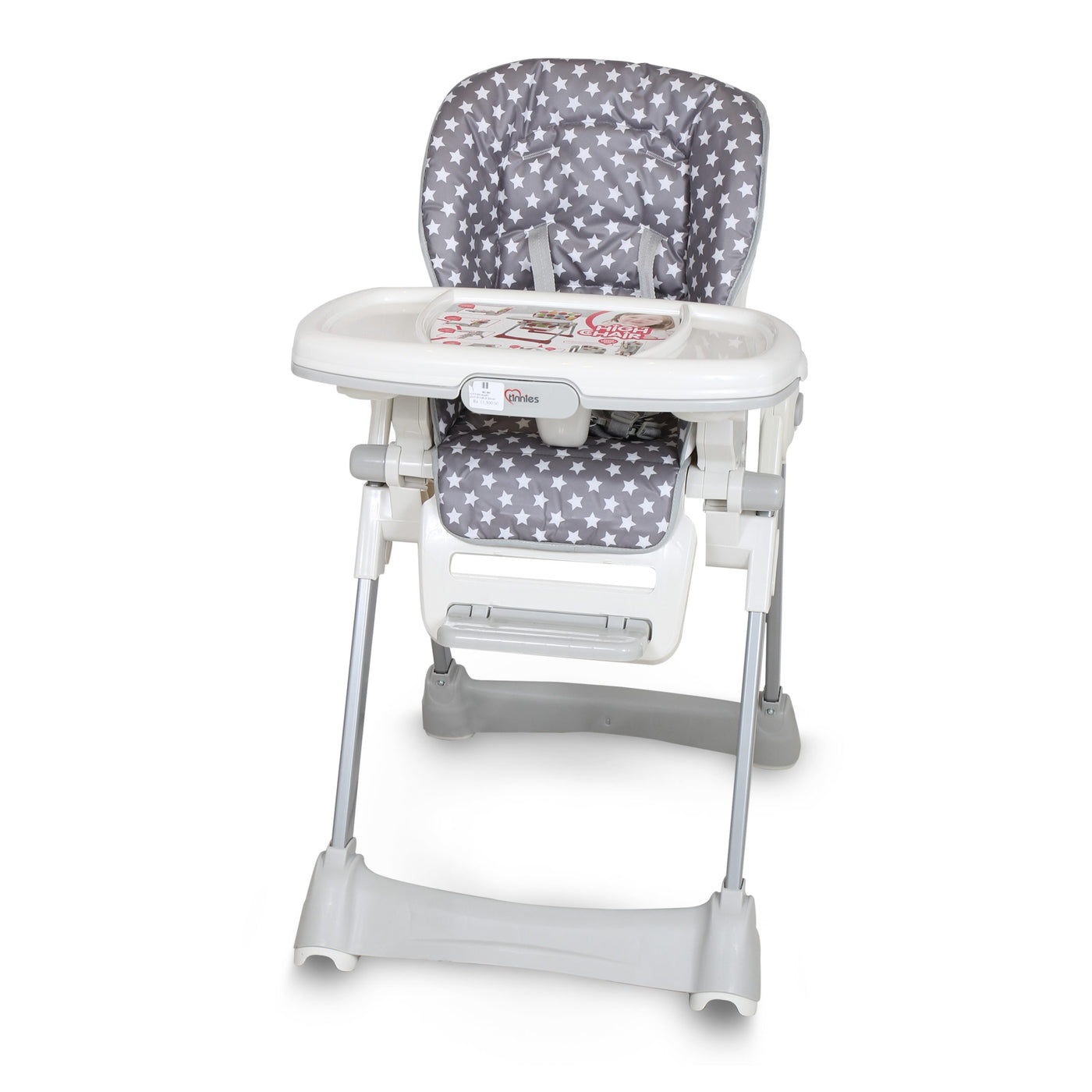 Tinnies Baby High Chair BG-89 Grey
