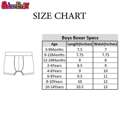 Boys Boxer Pack Of 3 - (03)