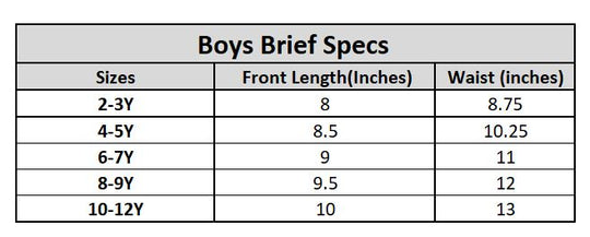 Boys Brief Pack Of 3PCs | Mix