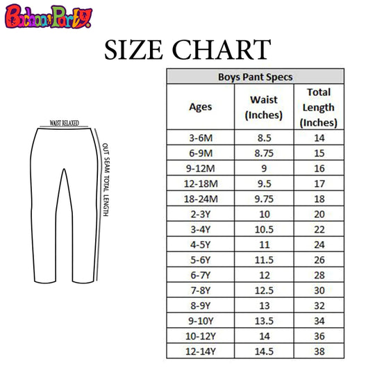 Boys Cotton Pant Tilted Pocket - Green