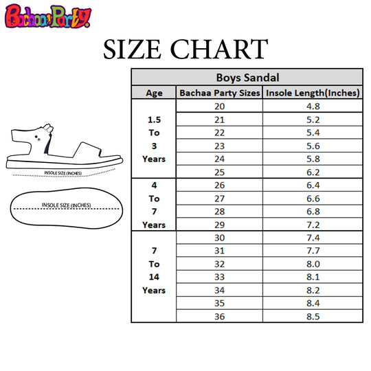 Boys Sandals 2022-133 - COFFEE