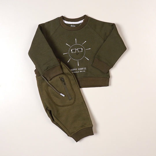 Boys Suit 2 PCs - Chive