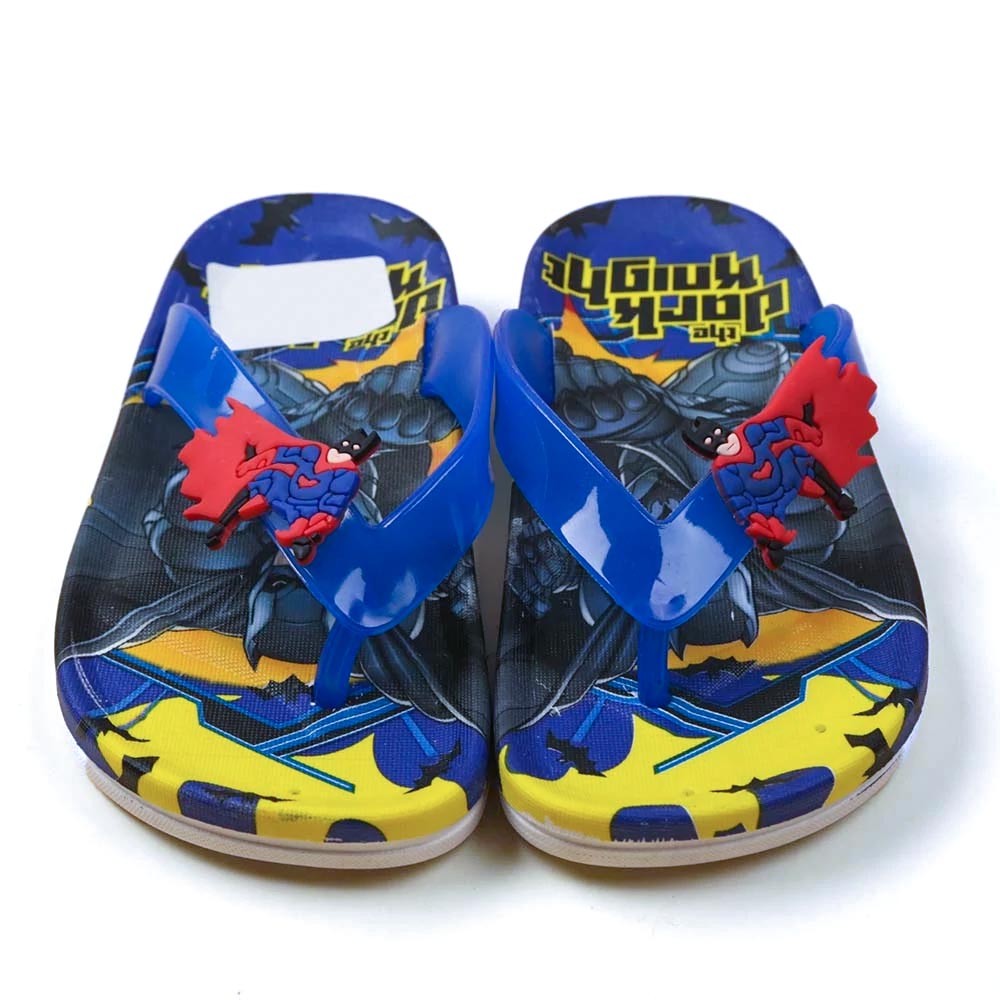 Character Casual Slippers For Boys - Blue