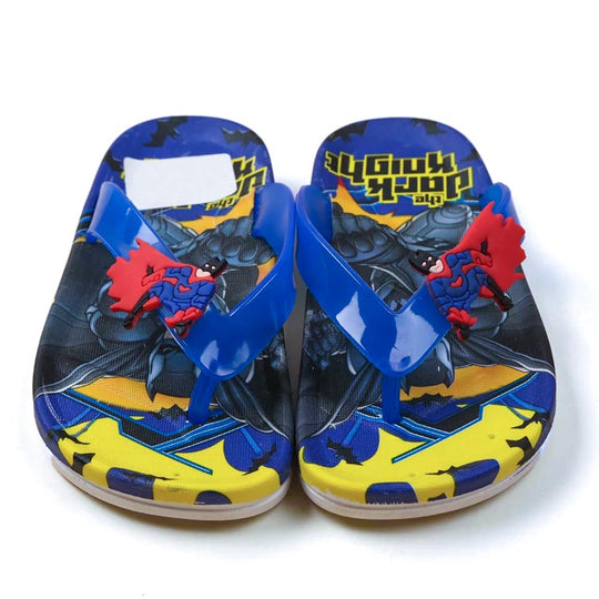 Character Casual Slippers For Boys - Blue