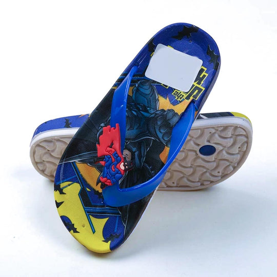 Character Casual Slippers For Boys - Blue