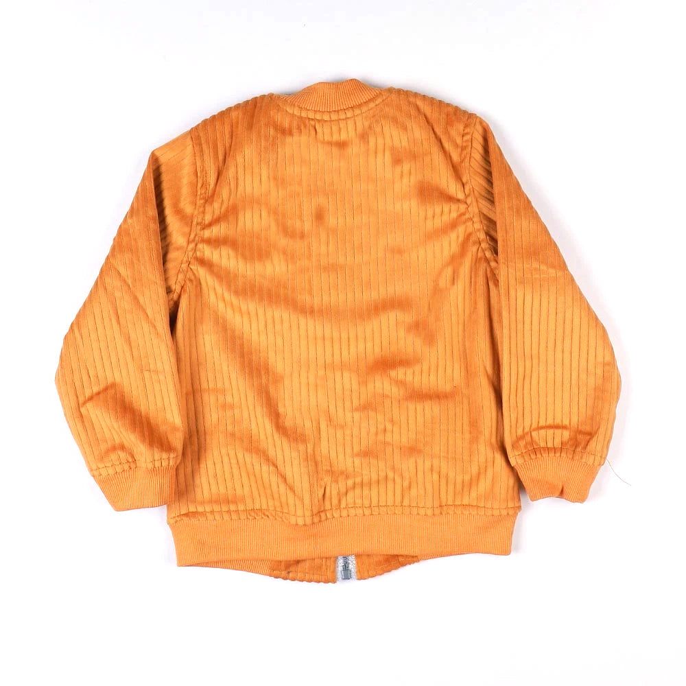 Girls Jacket Bomber Corduroy - Camel