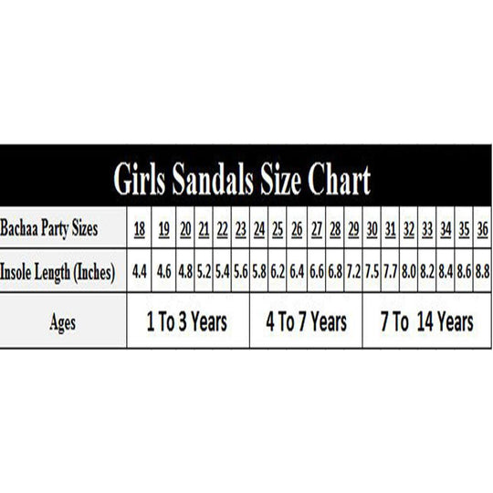 Glitter Shiny Sandals For Girls - Silver (73107)