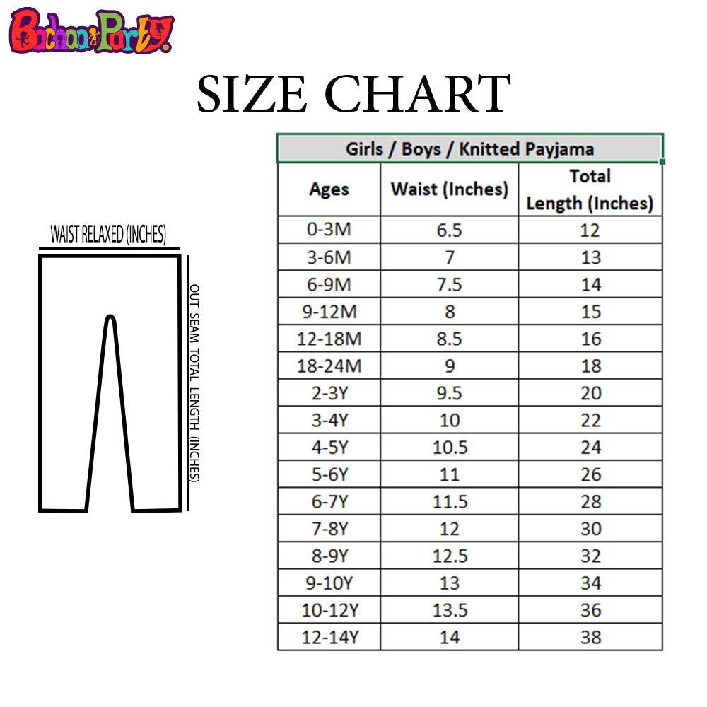 BP-Infant Girls Printed Tights Splash - mIX