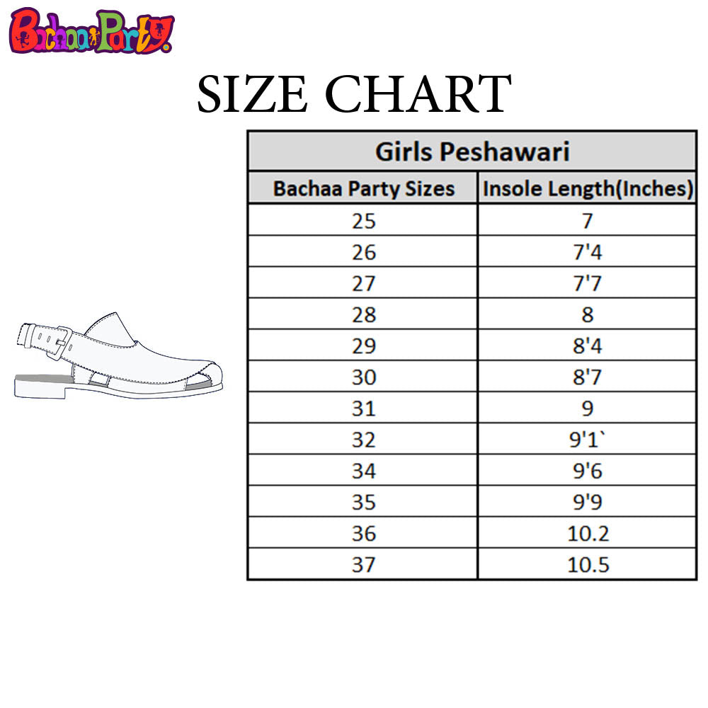 Girls Peshawari 640-20 - Gold