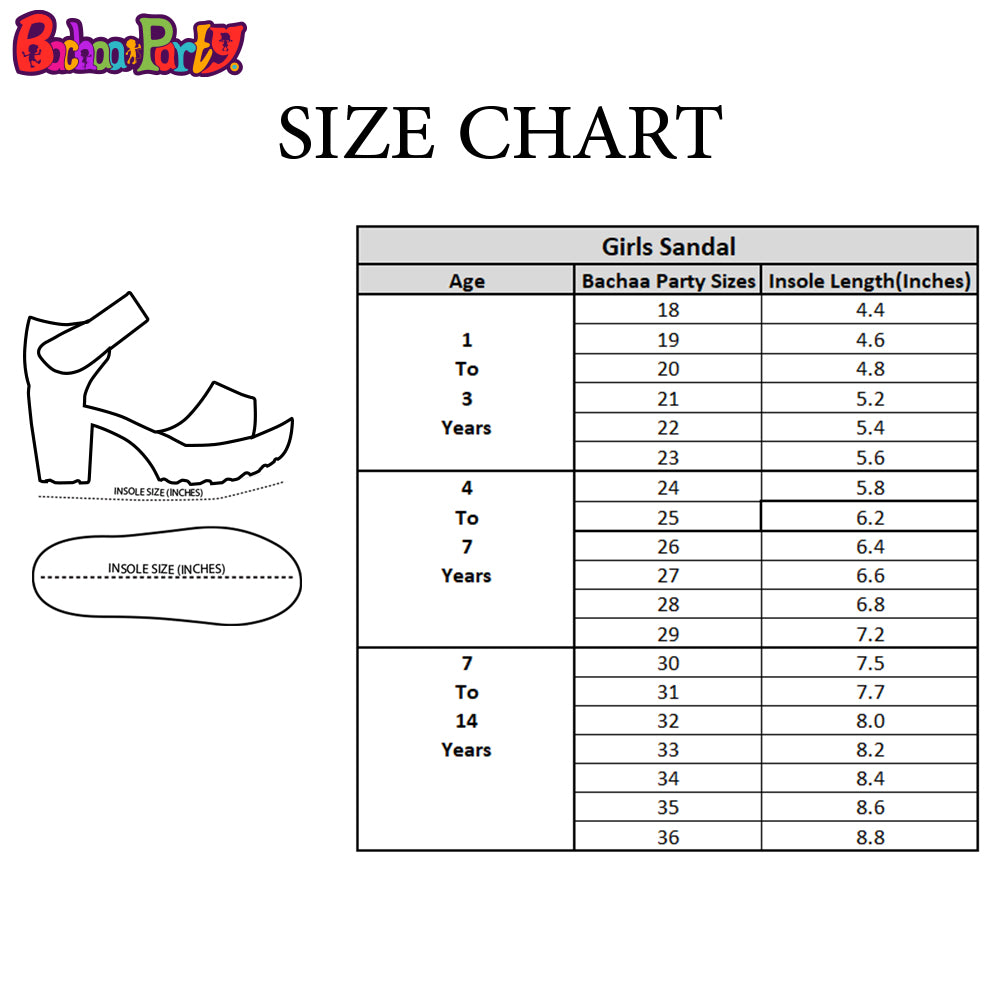 Girls Sandals 2022-103 - Golden