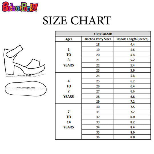 Sandal For Girls - Silver