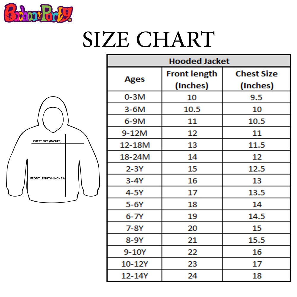 Smiley Hooded Jacket For Boys