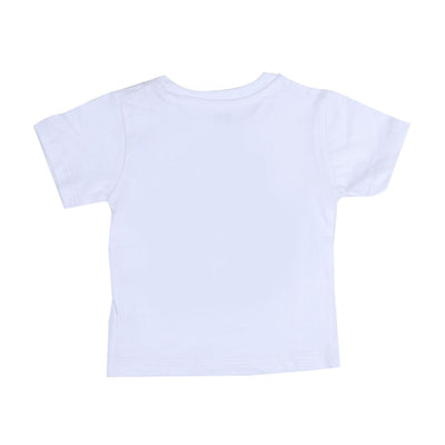 Infants Character 3D T-Shirt For Boys - White