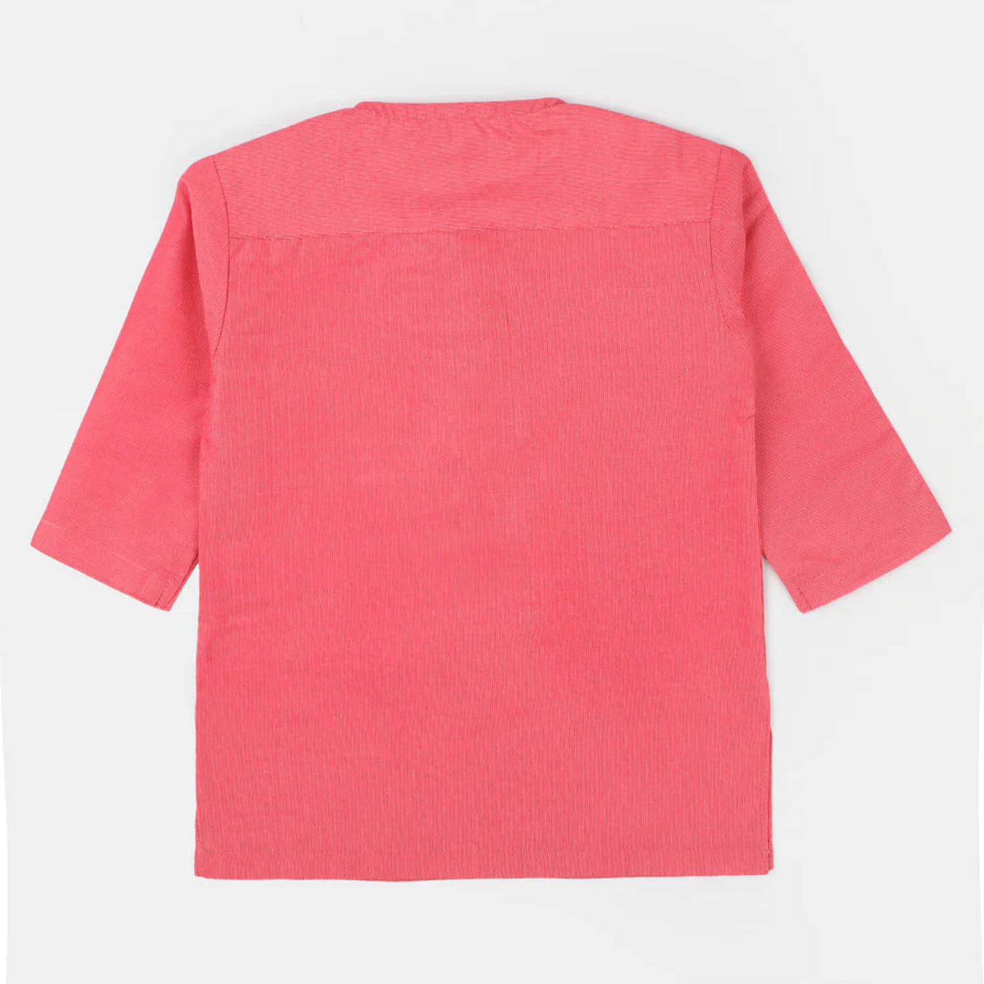Infant Boys Embroidered Kurta Pajama Suit- Paradise Pink
