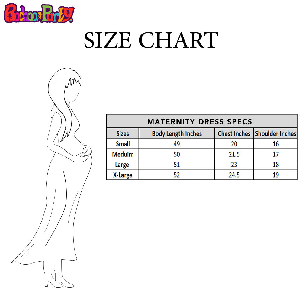 Women's Maternity Dress Printed Lines - White