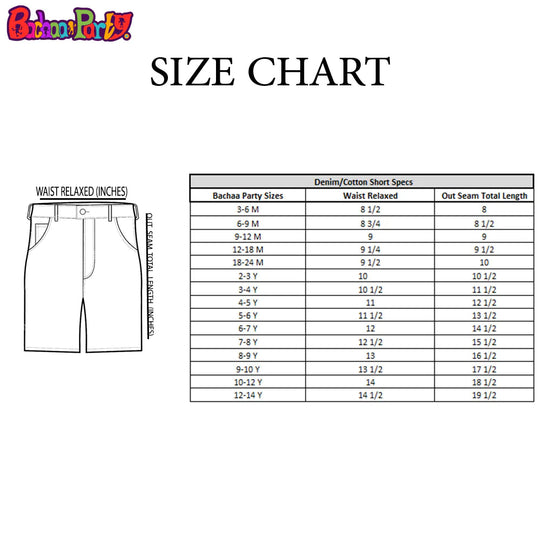 Infant Boys Cotton Short 22 - Blue