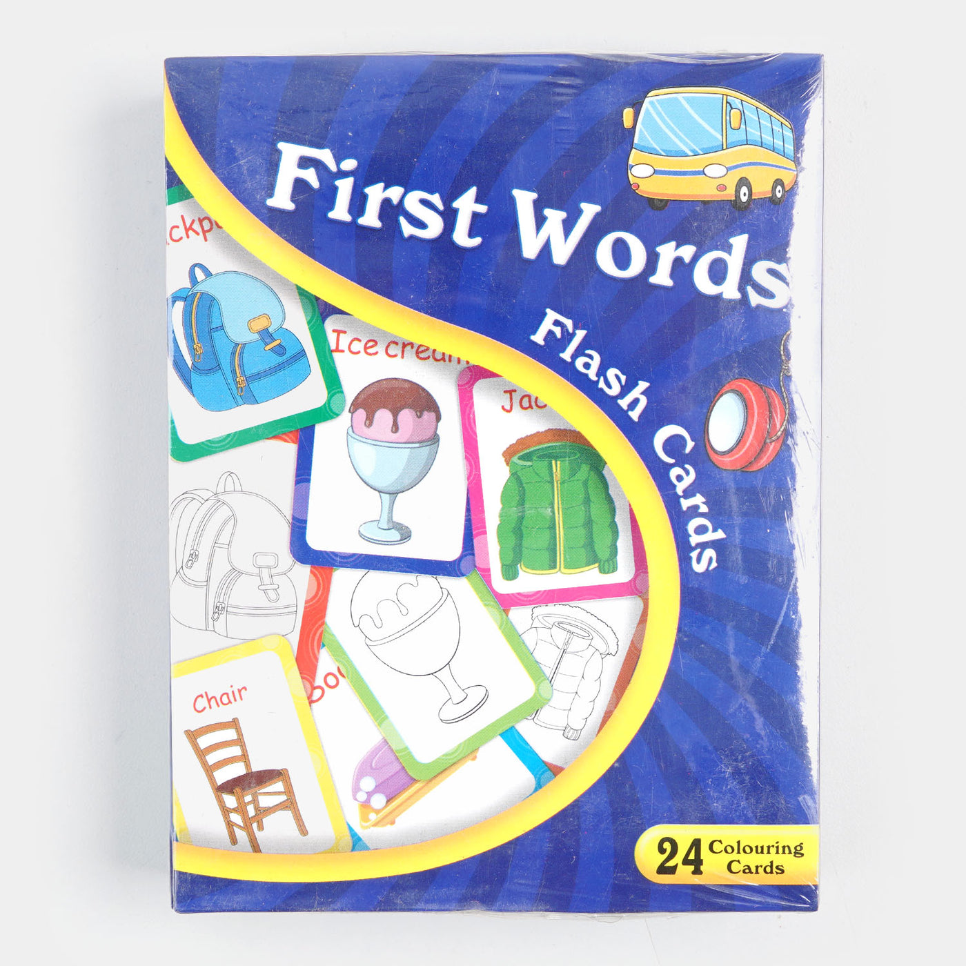 First Word Flash Cards For Kids 24 Cards