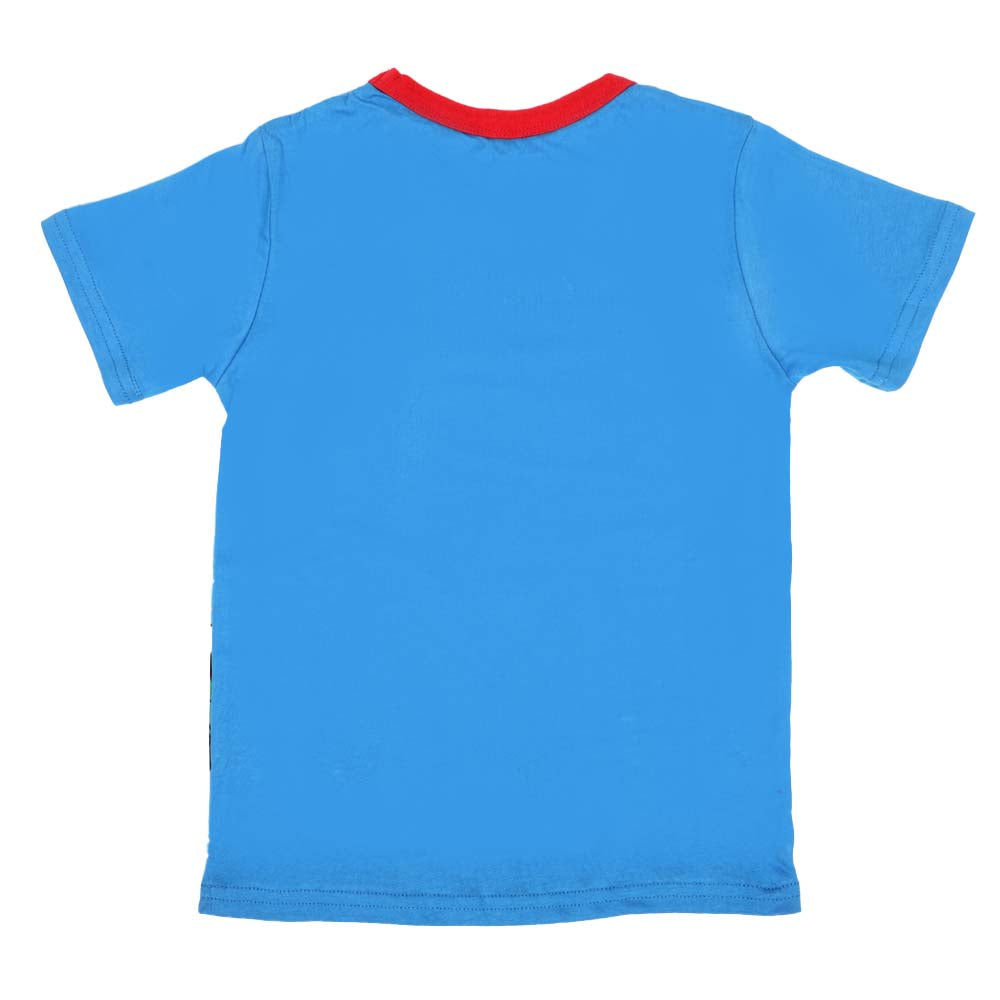 Infant Character 2 PCs Suit For Boys - Blue/Red