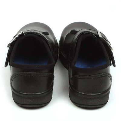 Strap Style School Shoes For Boys - Black (0023)