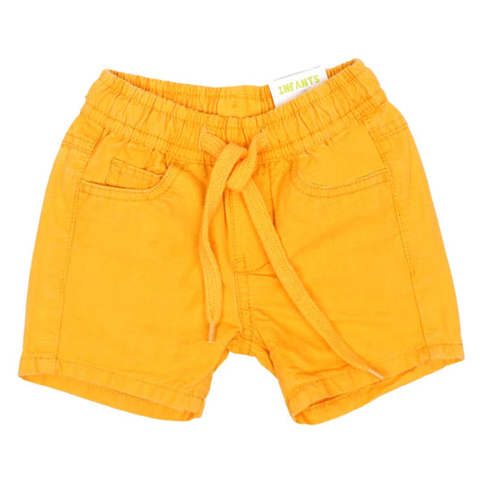 Infant Boys Short Cotton Basic - Citrus