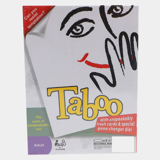 Taboo Board Game For Kids