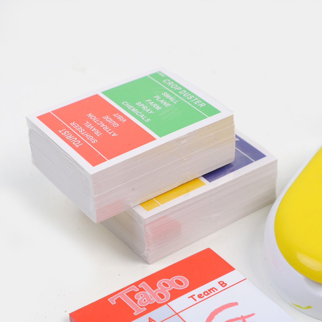 Taboo Board Game For Kids