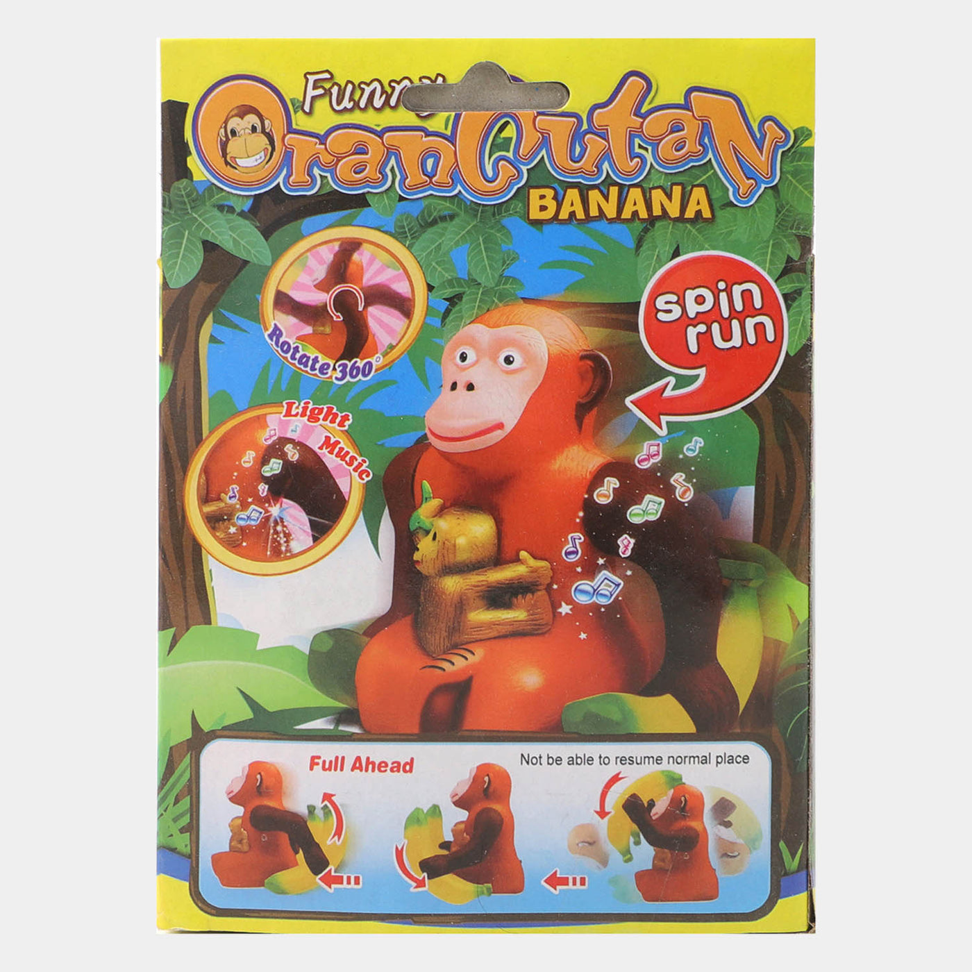 Monkey Light & Music Toy For Kids